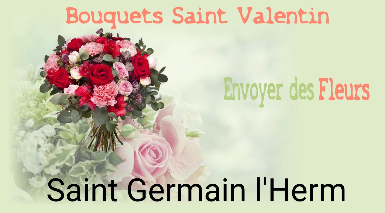Roses de Saint-Valentin livrées à Saint-Germain-l'Herm